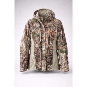 Cabelas‎ OutfitHer Zonz Woodlands Camo Hunting Jacket Dry-Plus Insulated XL NEW